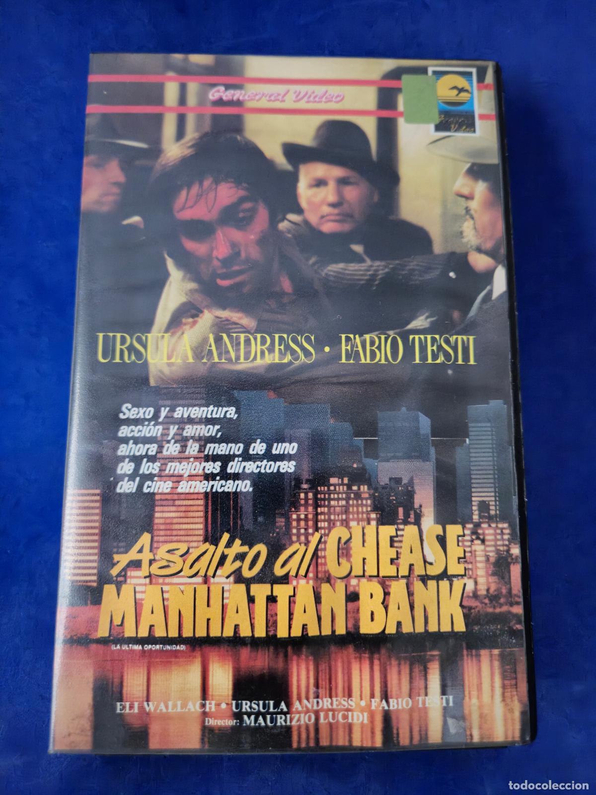 Cine: ASALTO AL CHEASE MANHATTAN BANK VHS (DES)