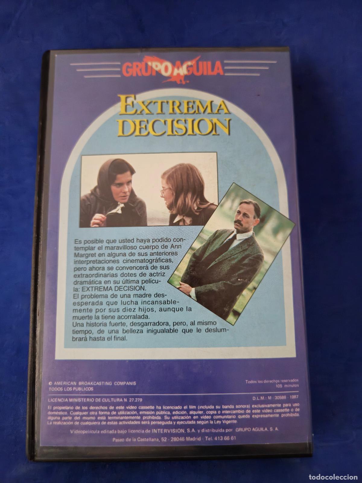 Cine: EXTREMA DECISION VHS (DES) - Foto 2