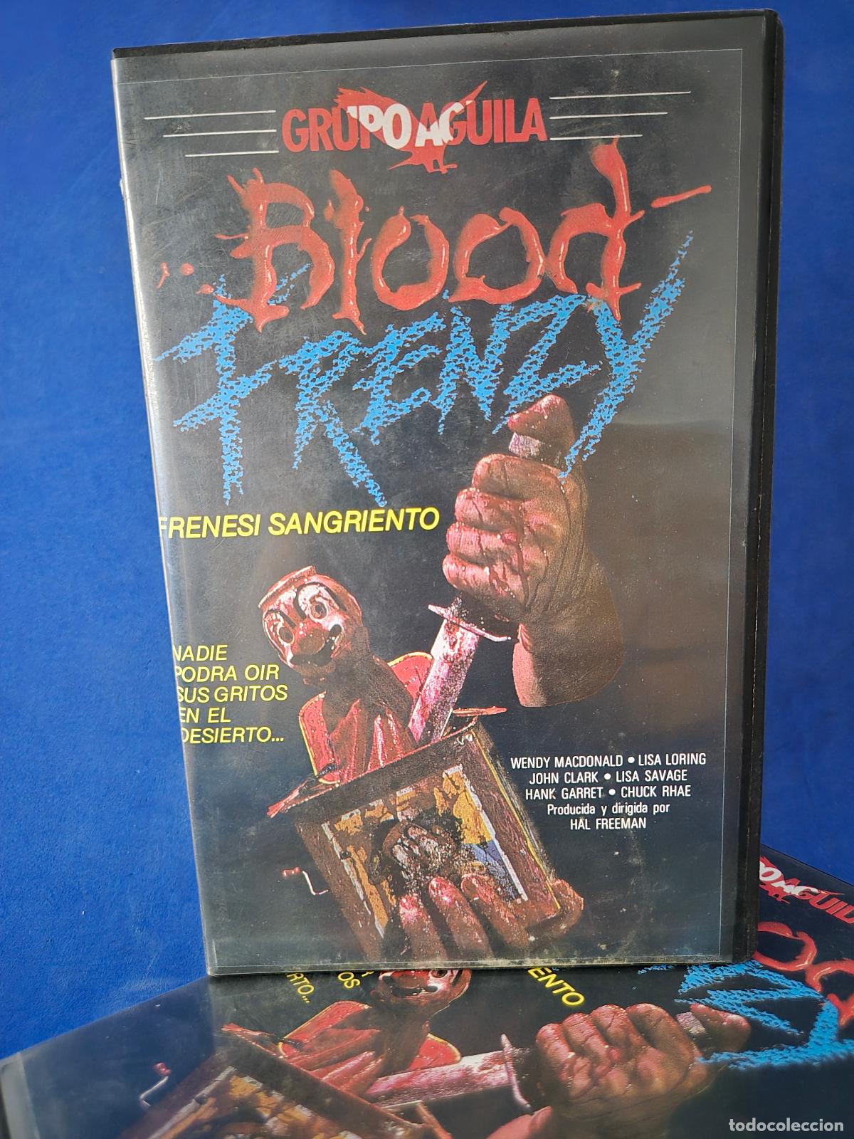 Cine: BLOOD FRENZY VHS (DES)