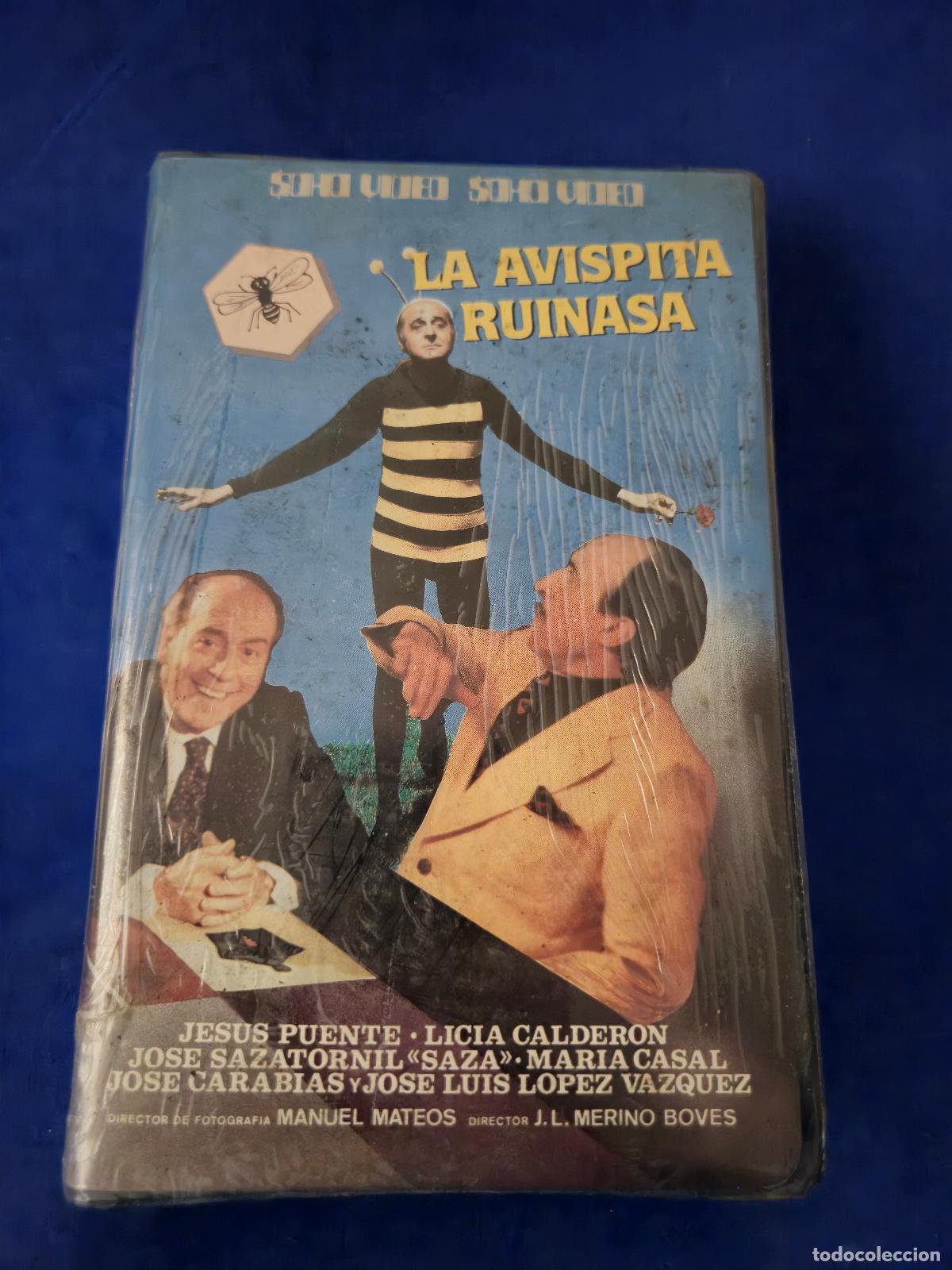 Cine: LA AVISPITA RUINASA VHS (DES) EDICION VIDEOCLUB, PRECINTADO