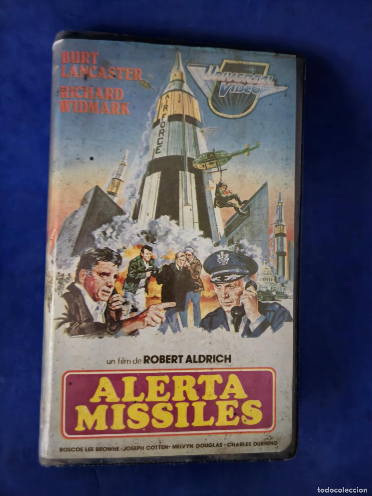 Cine: ALERTA MISILES VHS (DES) EUROSPY, EDICION VIDEOCLUB