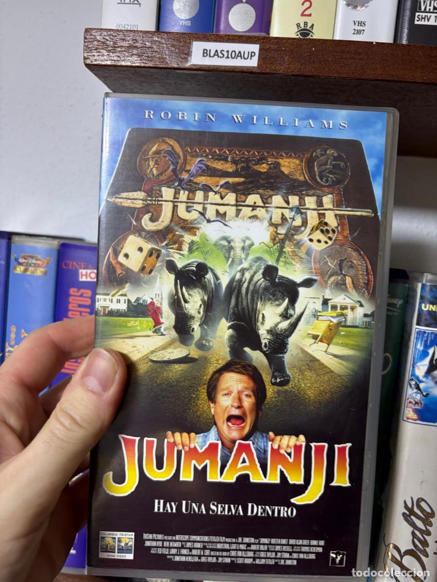 Cine: BLAS10AUP PEL&Iacute;CULA VHS Jumanji, Columbia TriStar Home Video