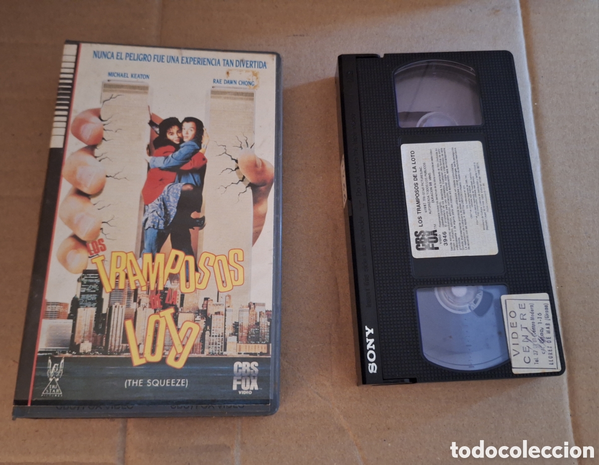 Cine: Los Tramposos de la Loto VHS Comedia