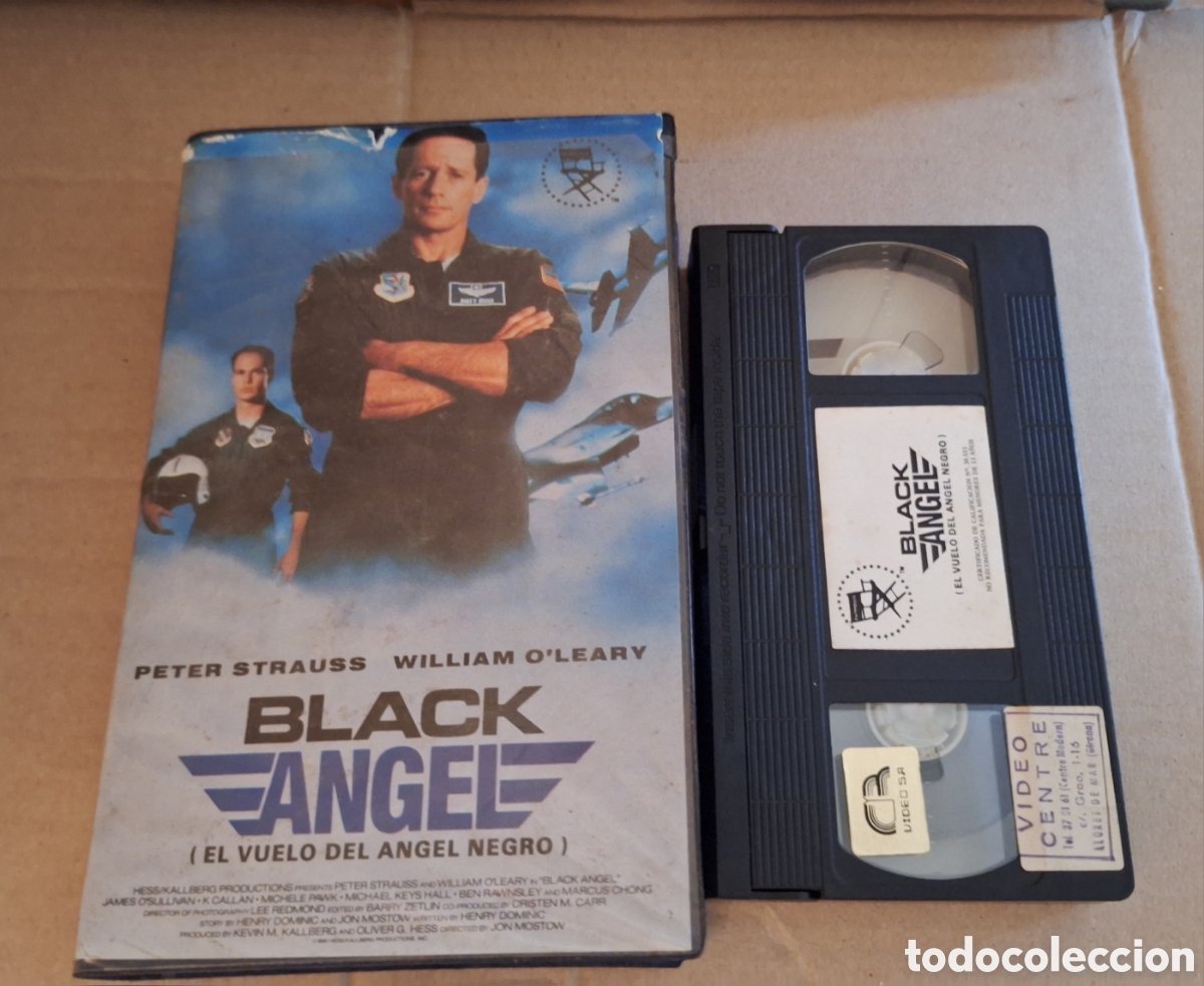 Cine: Black Angel VHS Acci&oacute;n