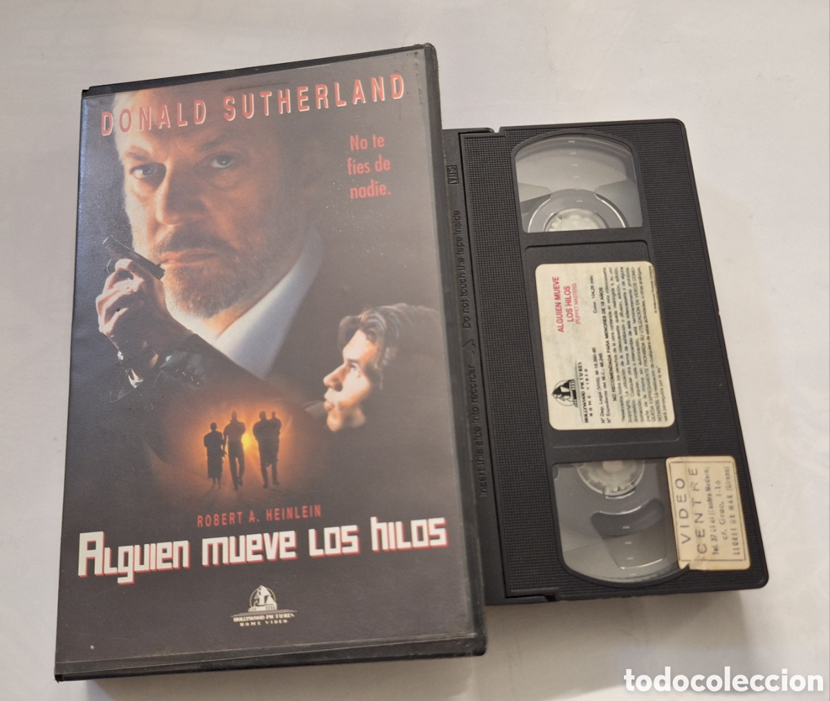 Cine: Alguien Mueve los Hilos VHS Descatalogada