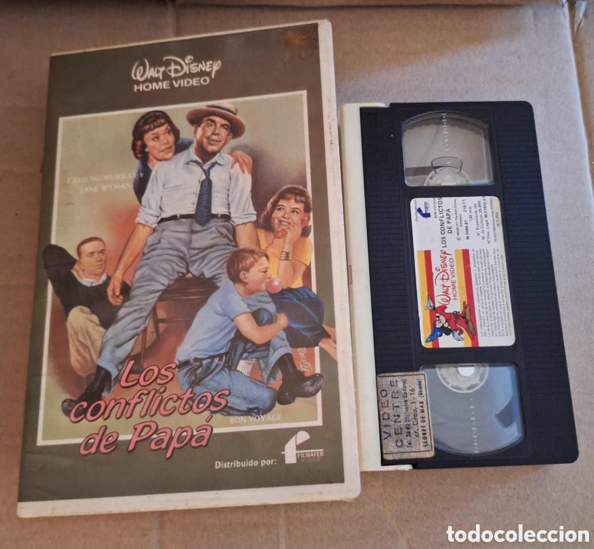 Cine: Los Conflictos de Papa VHS Filmayer