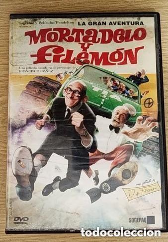 Cine: DVD - LA GRAN AVENTURA MORTADELO Y FILEMON -LEER DETALLES
