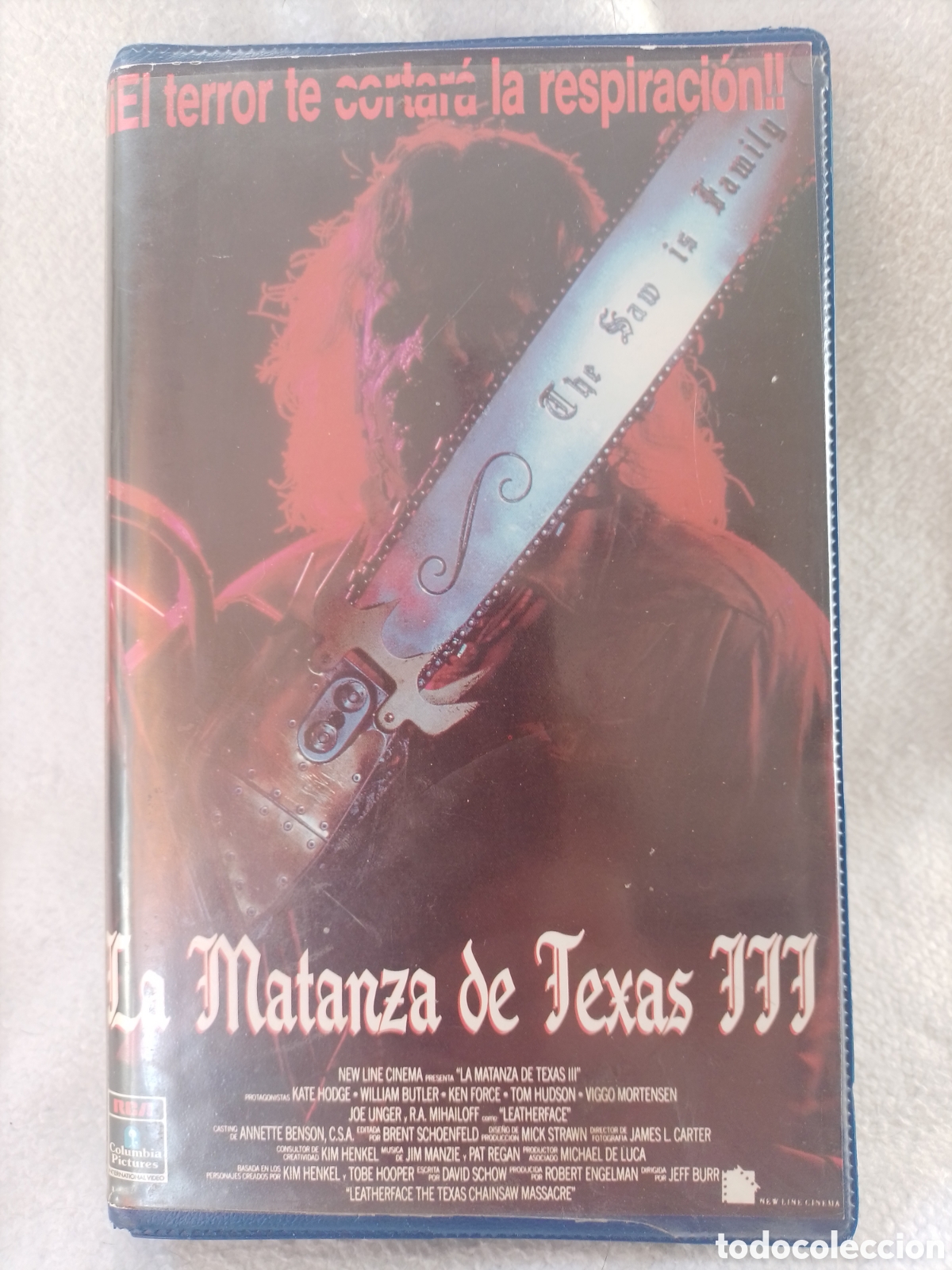 Cine: La Matanza de Texas III - VHS.