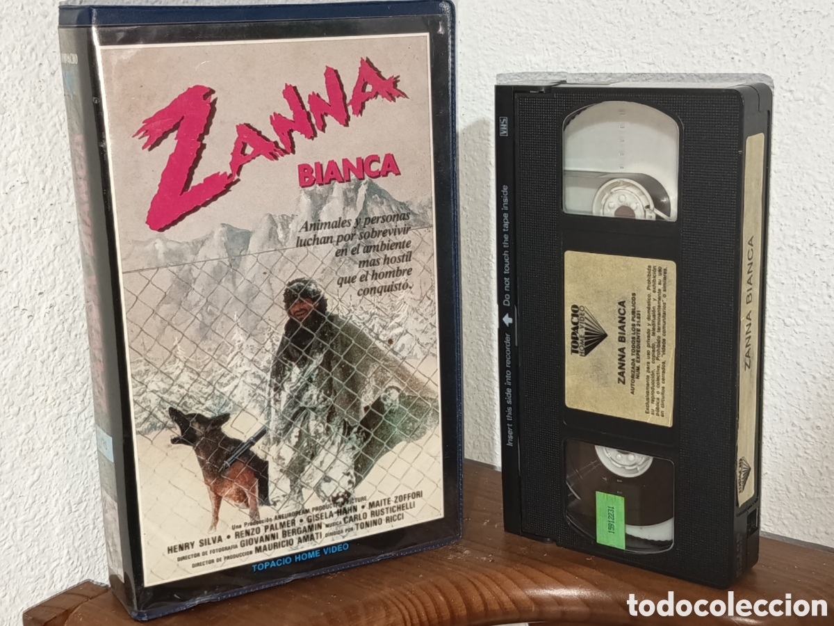 Cine: Zanna Bianca. Pel&iacute;cula VHS