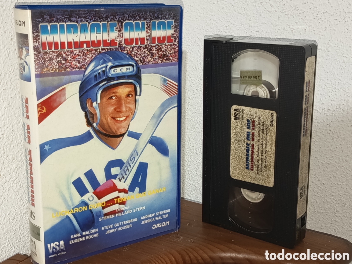 Cine: Milagro en el hielo. Pel&iacute;cula VHS