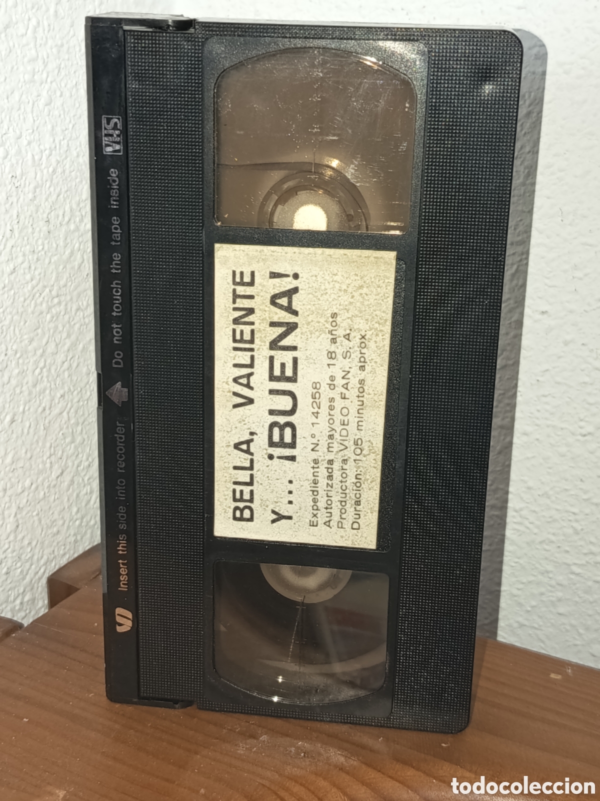 Cine: Bella valiente y buena. Pel&iacute;cula VHS