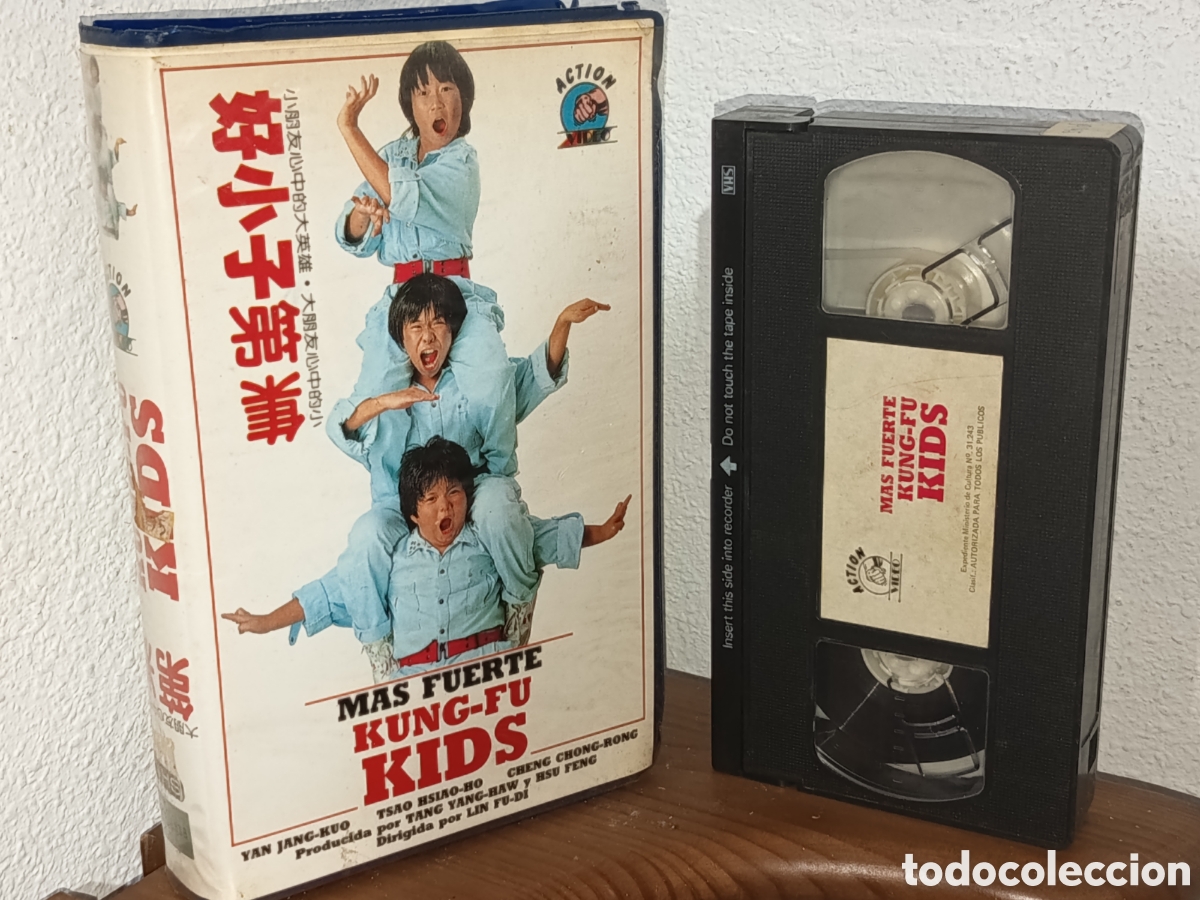 Cine: M&aacute;s fuerte kung fu kids. Pel&iacute;cula VHS