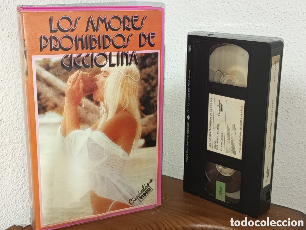 Cine: Los amores prohibidos de cicciolina. Pel&iacute;cula VHS