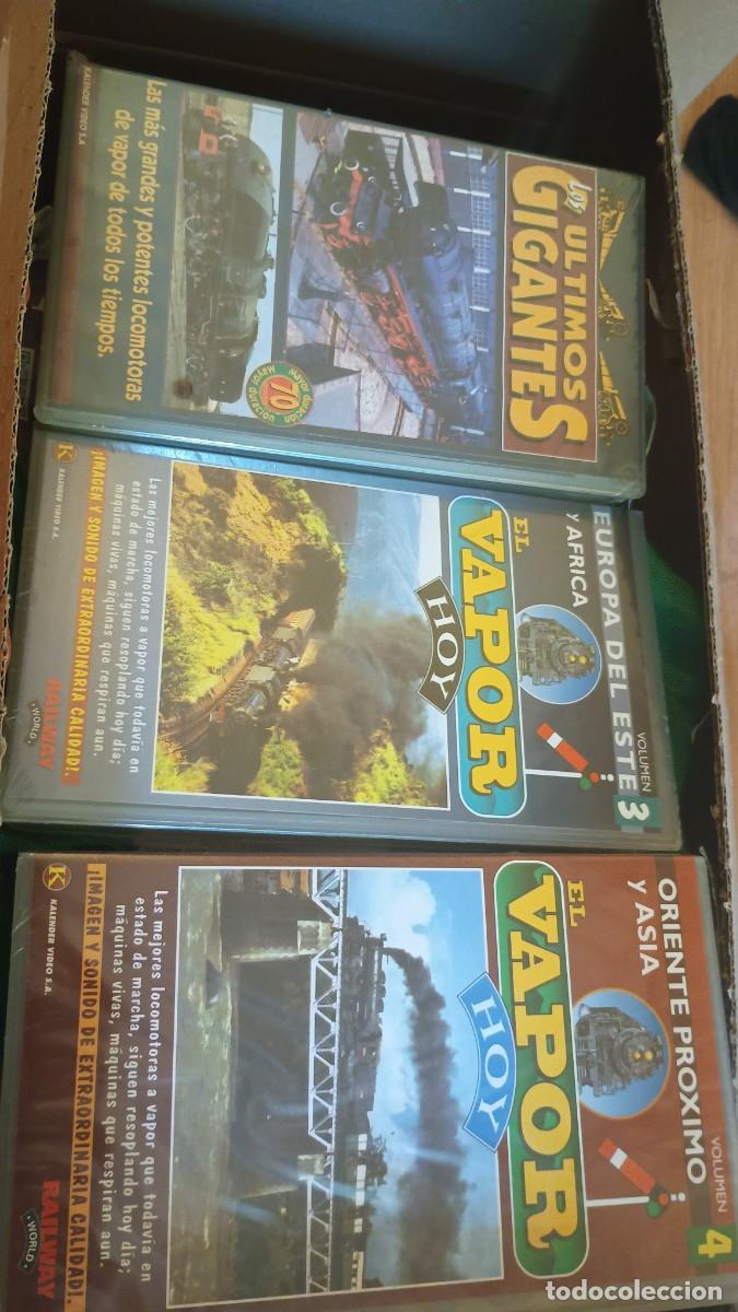 Cine: Colecci&oacute;n de cintas VHS ferroviarias