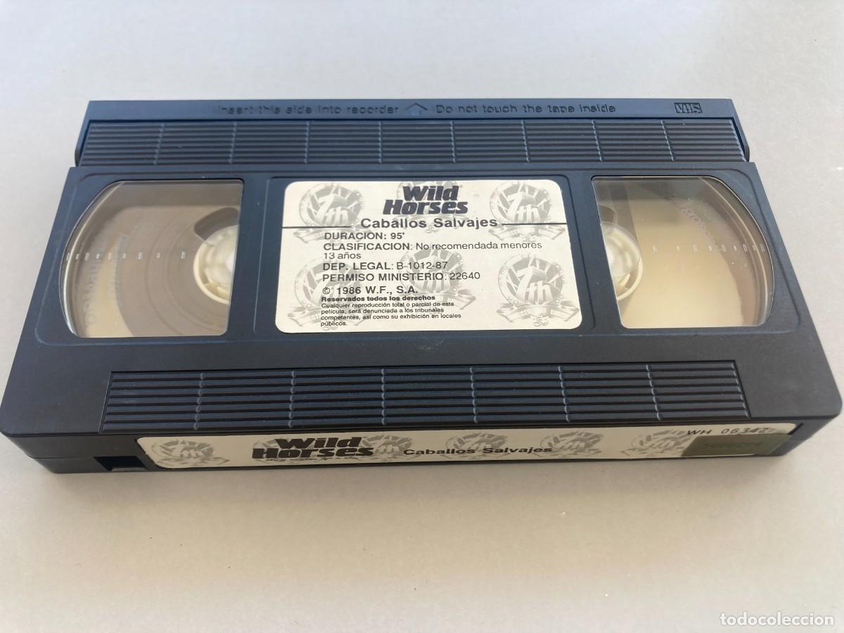 Cine: VHS ORIGINAL SIN CARATULA Y SIN ESTUCHE / WILD HORSES