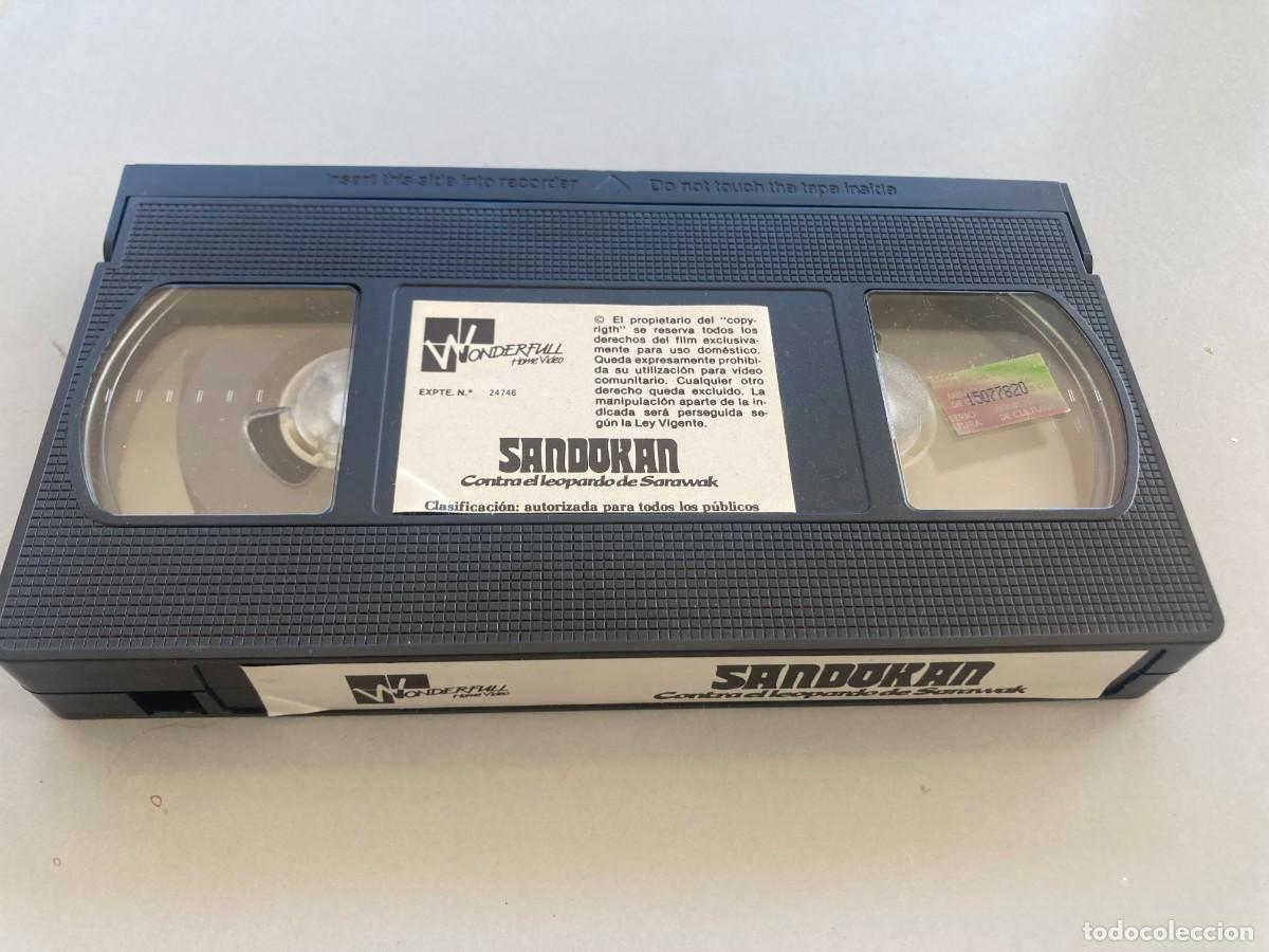 Cine: VHS ORIGINAL SIN CARATULA Y SIN ESTUCHE / SANDOKAN CONTRA EL LEOPARDO DE SARAWOK