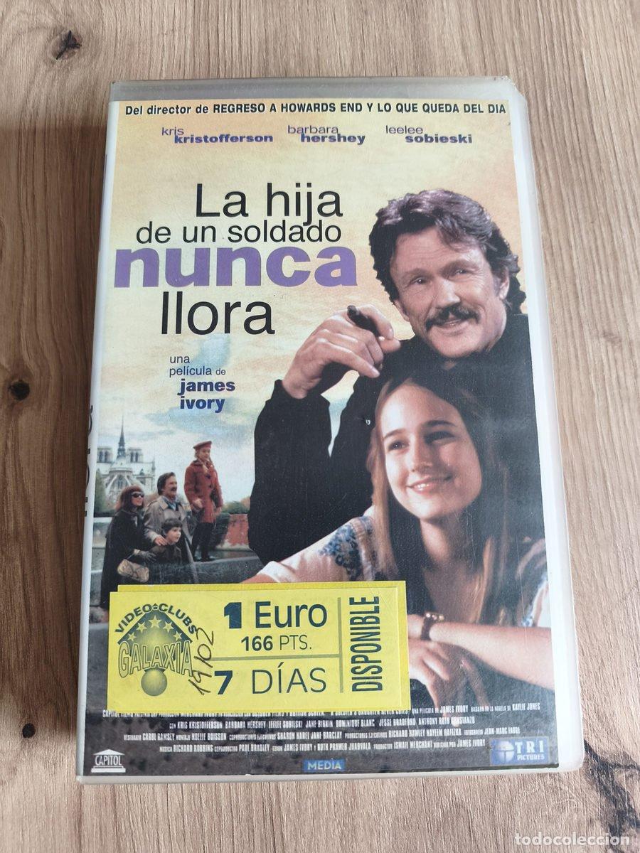 Cine: VHS La hija de un soldado nunca llora