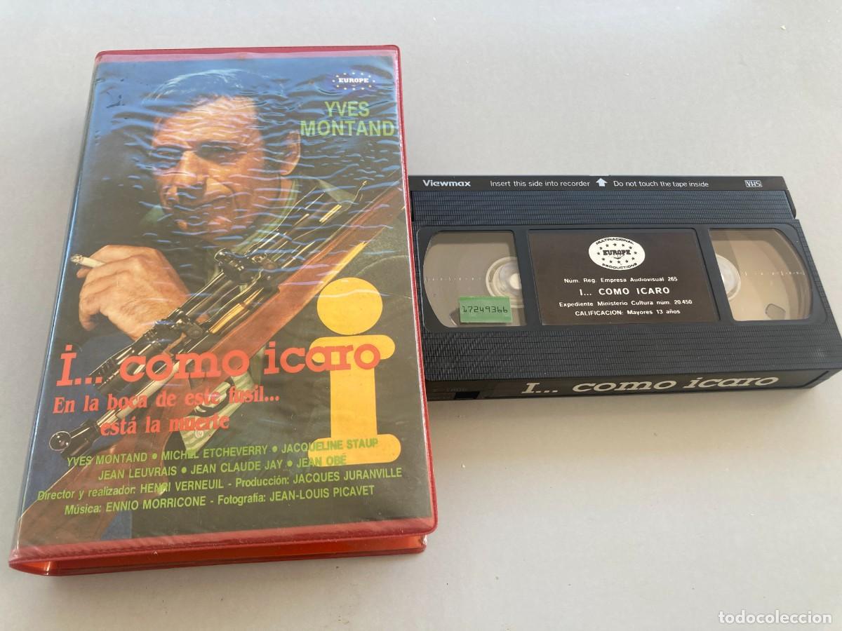 Cine: VHS ORIGINAL / I COMO ICARO