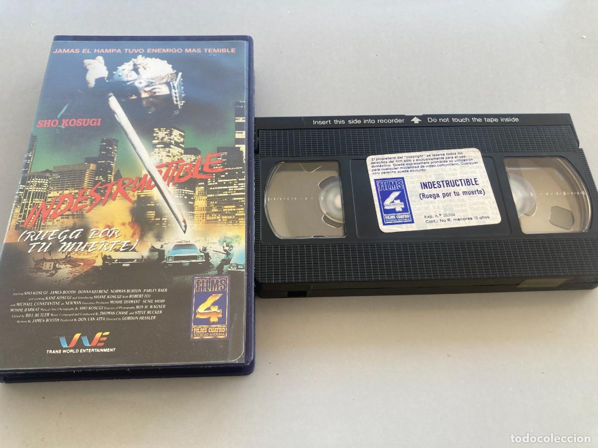 Cine: VHS ORIGINAL / INDESTRUCTIBLE - RUEGA POR TU MUERTE -