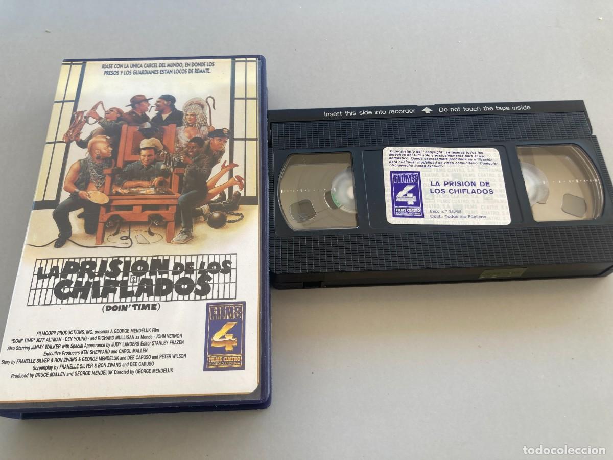 Cine: VHS ORIGINAL / LA PRISION DE LOS CHIFLADOS
