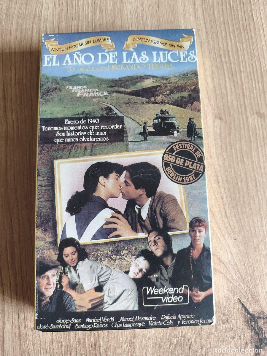 Cine: VHS El a&ntilde;o de las luces Fernando Trueba