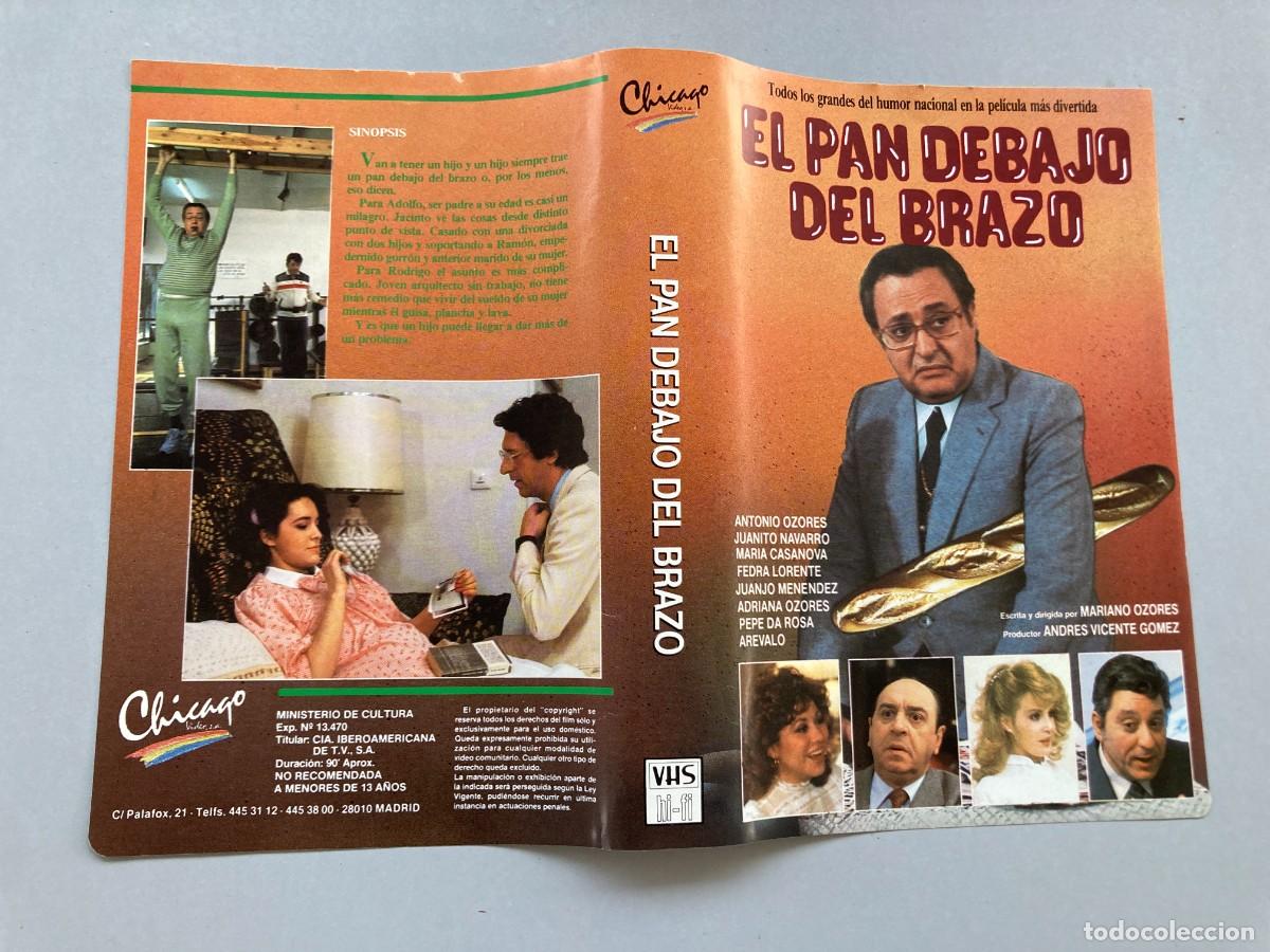 Cine: Car&aacute;tula video original / EL PAN DEBAJO DEL BRAZO