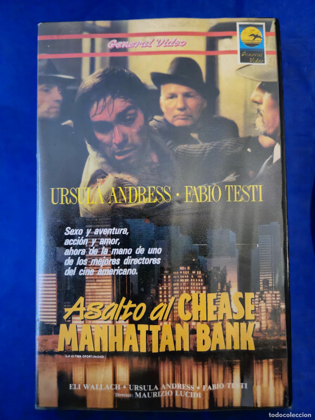 Cine: ASALTO AL CHEASE MANHATTAN BANK VHS (L7)