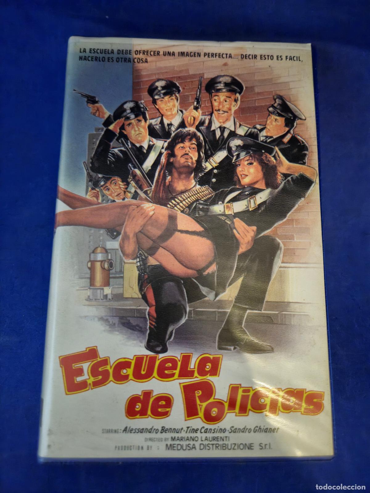 Cine: ESCUELA DE POLICIAS VHS (L7)