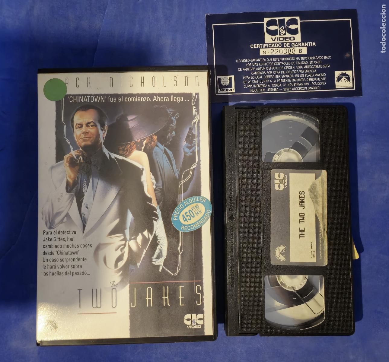Cine: THE TWO JAKES VHS (HW3)