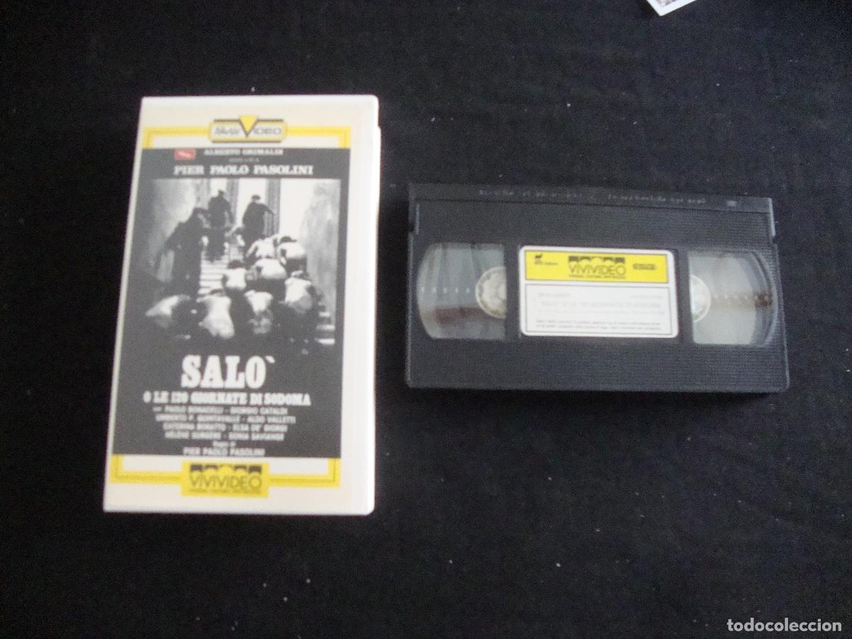 Cine: VHS SALO O LOS 120 DIAS DE SODOMA