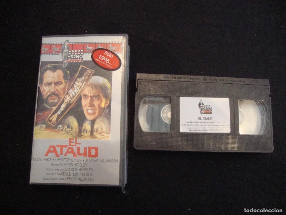 Cine: VHS VIDEO EL ATAUD TERROR