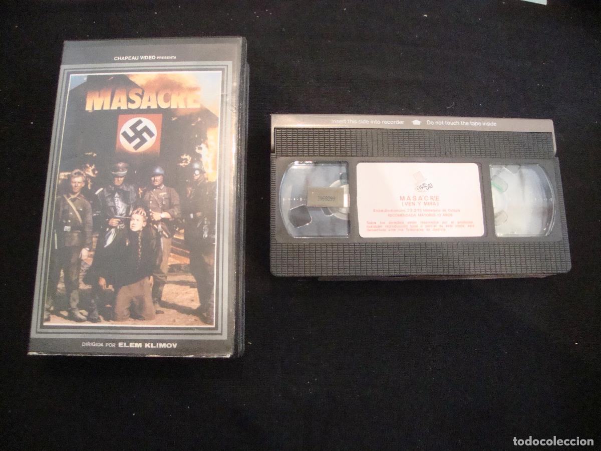 Cine: VHS VIDEO PELICULA MASACRE
