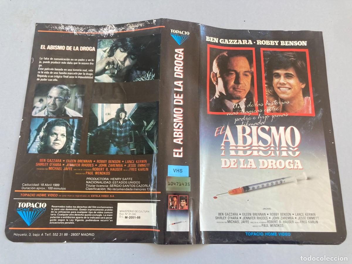 Cine: VHS ORIGINAL / EL ABISMO DE LA DROGA - Foto 4