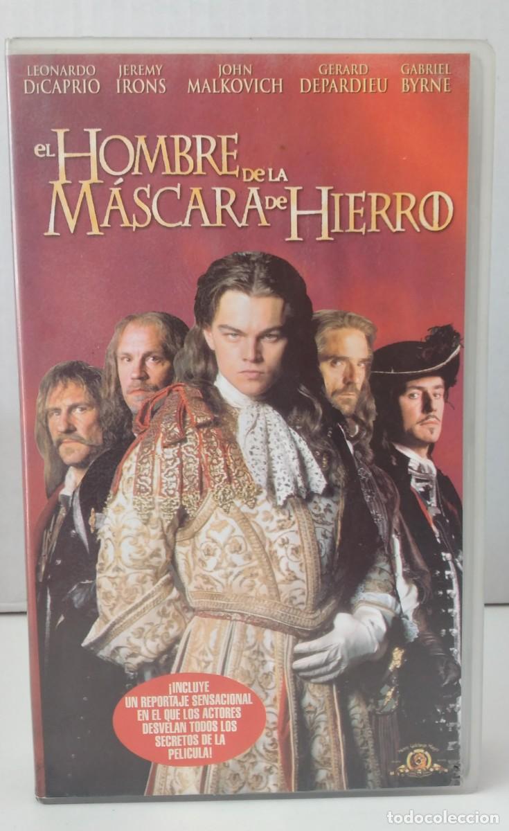 Cine: VHS: El hombre de la m&aacute;scara de hierro -Leonardo Di Caprio; Jeremy Irons; John Malkovich