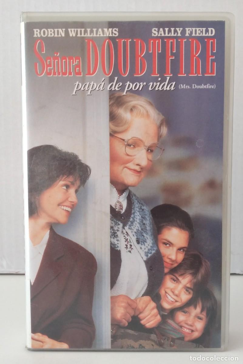 Cine: VHS: Se&ntilde;ora Doubtfire -Robin Williams