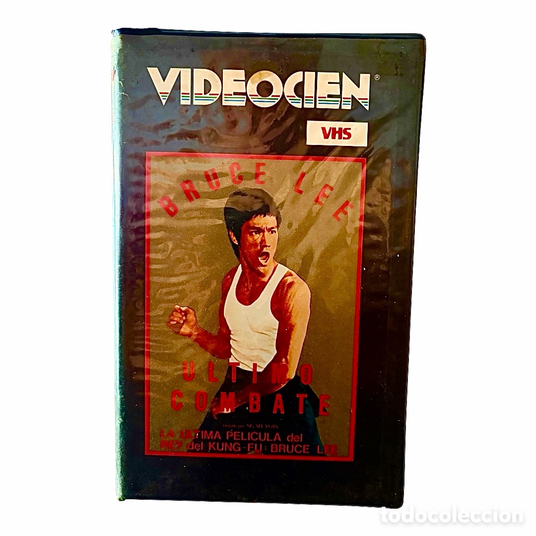 Cine: EL &Uacute;LTIMO COMBATE - VHS - BRUCE LEE - 1&ordf; EDICI&Oacute;N DE VIDEOCLUB