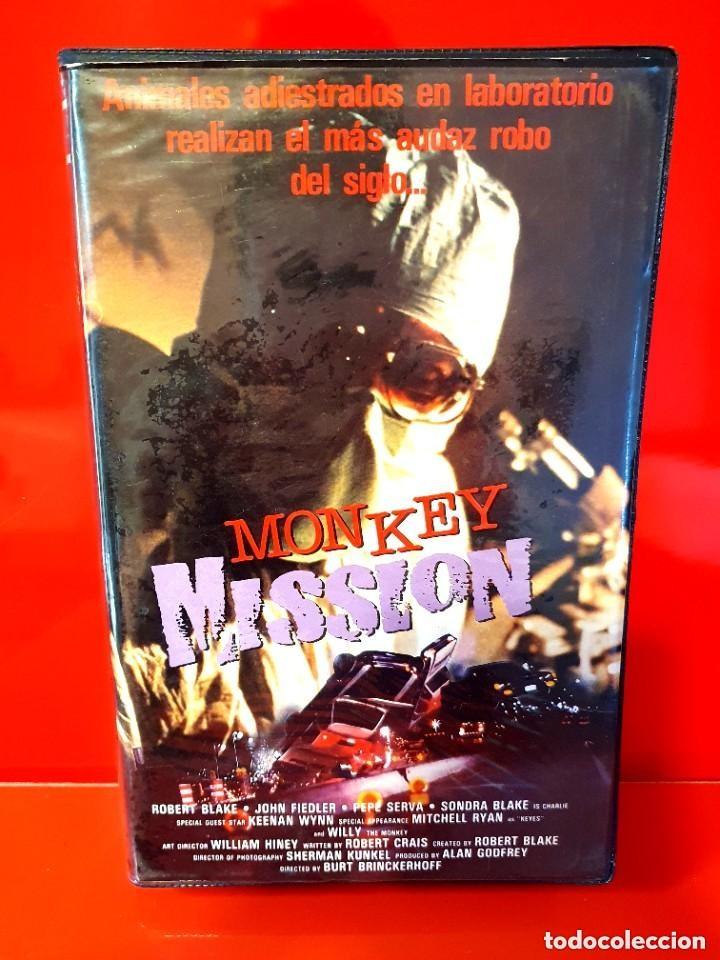 Cine: MONKEY MISSION (1989) - BURT BRINCKERHOFF - ROBERT BLAKE