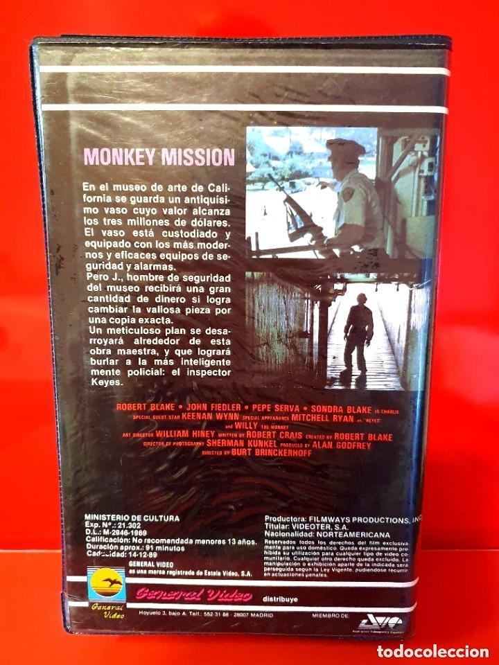 Cine: MONKEY MISSION (1989) - BURT BRINCKERHOFF - ROBERT BLAKE - Foto 2