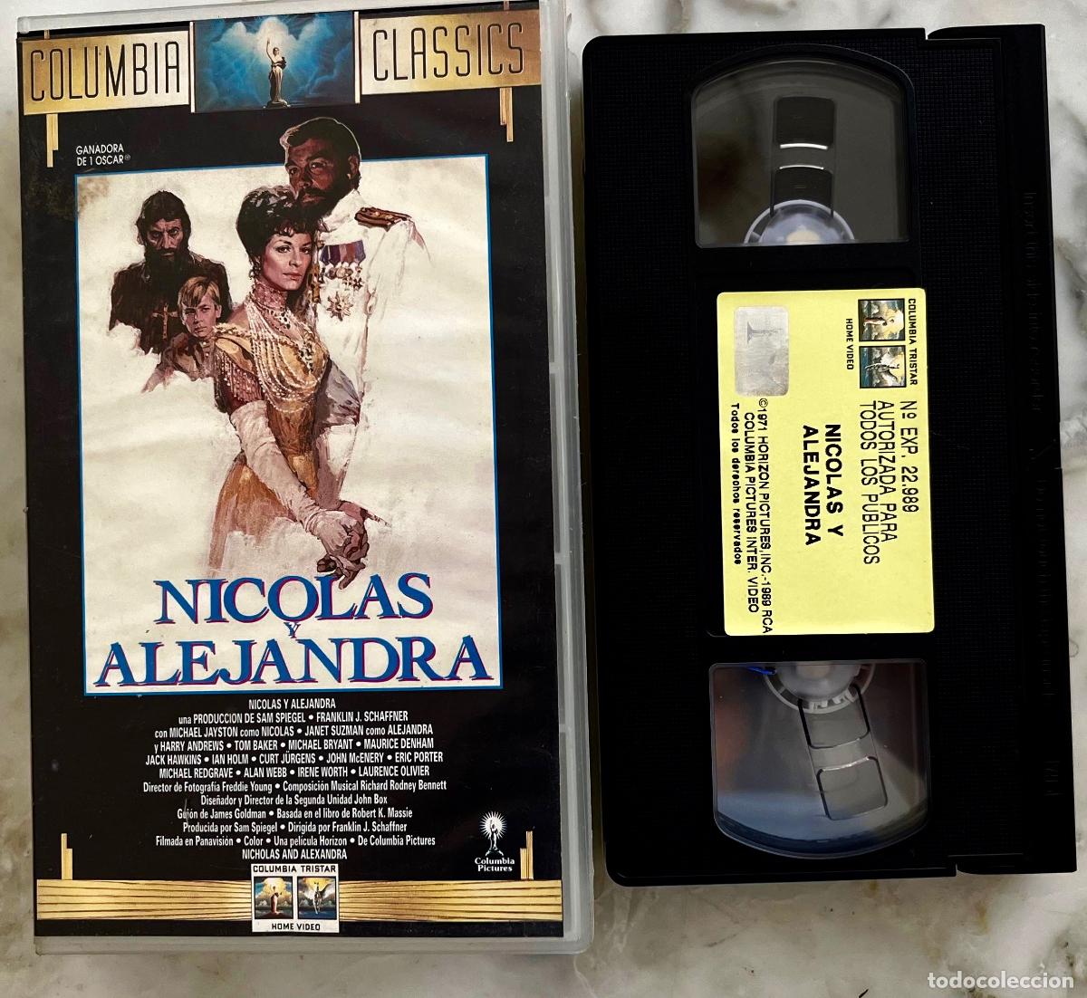 Cine: NICOLAS ALEJANDRA. MICHAEL JAYSTON JANET SUZMAN. F. J. SCHAFFNER. VHS