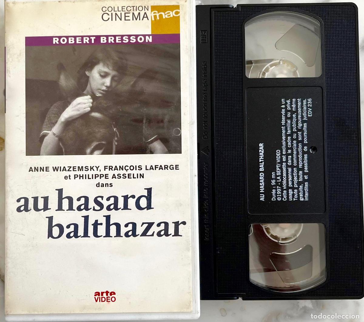 Cine: AU HASARD BALTHAZAR. ROBERT BRESSON. ANNE WIAZEMSKY. FRAN&Ccedil;OIS LAFARGE. VHS