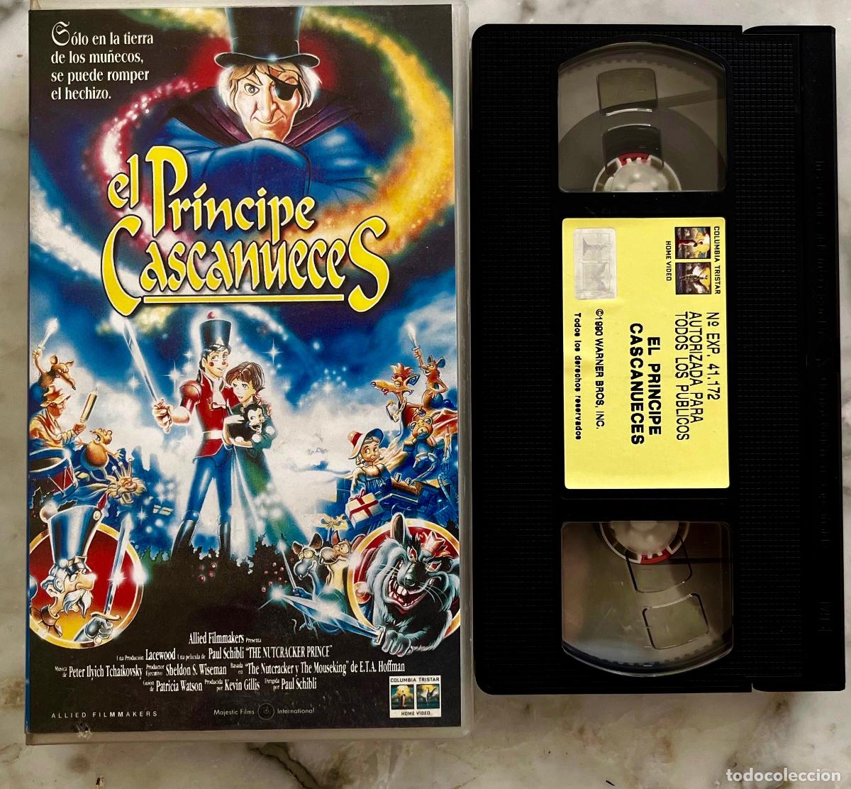 Cine: EL PRINCIPE CASCANUECES. PAUL SCHIBLI. TCHAIKOVSSKY. LACEWOOD. VHS