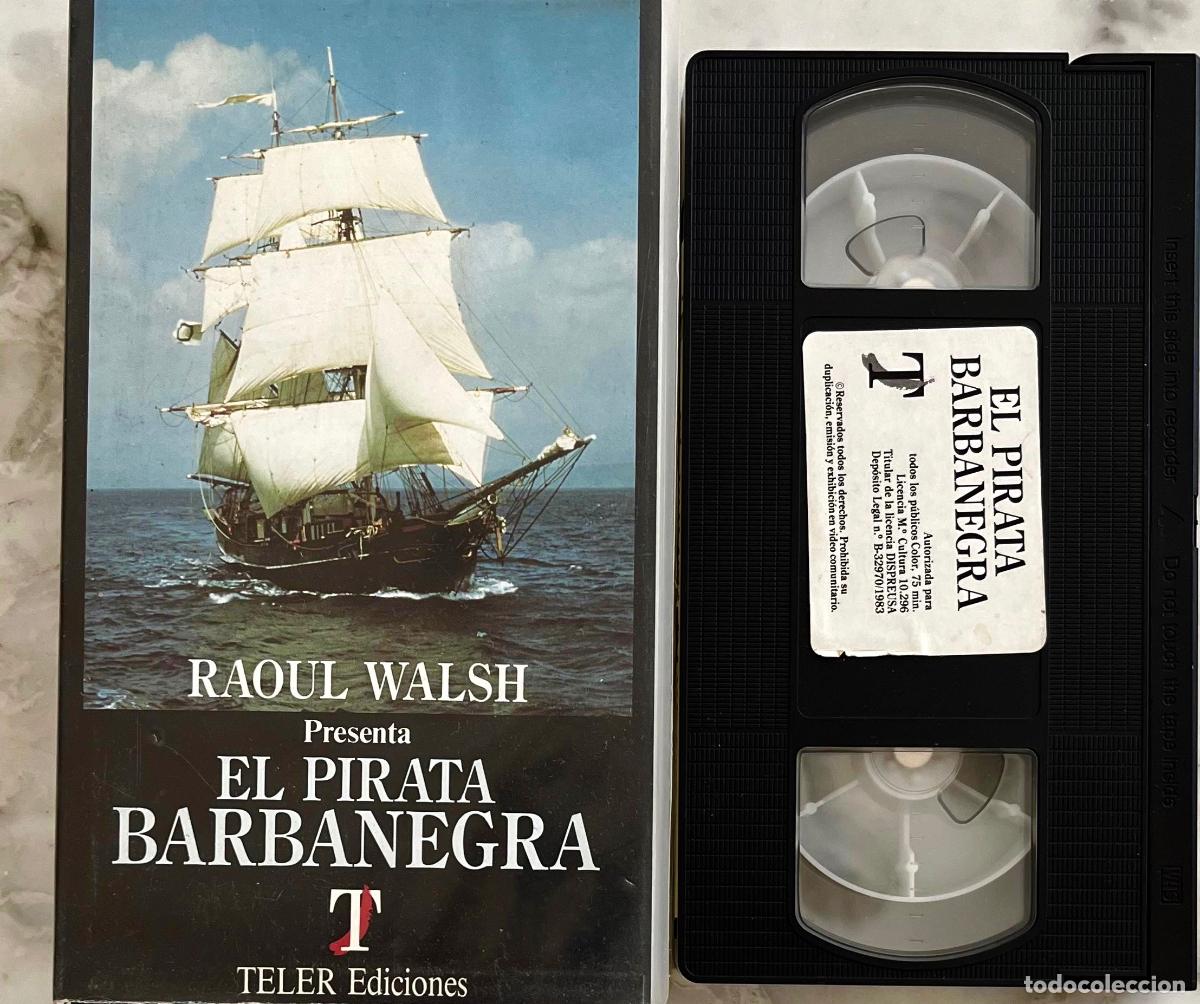 Cine: EL PIRATA BARBANEGRA. RAOUL WALSH. VHS