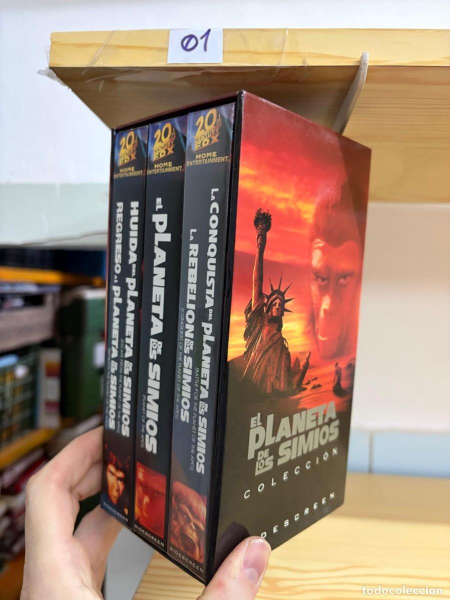 Cine: 01 &mdash; El planeta de los simios (Colecci&oacute;n) &mdash; Varios &mdash; 20th Century Fox Home Entertainment vhs