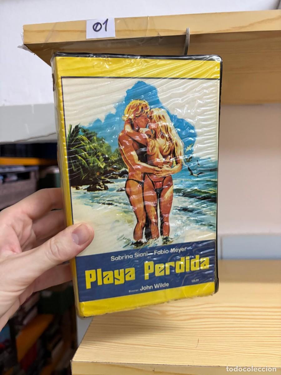 Cine: 01 PLAYA PERDIDA &mdash; John Wilde &mdash; vhs