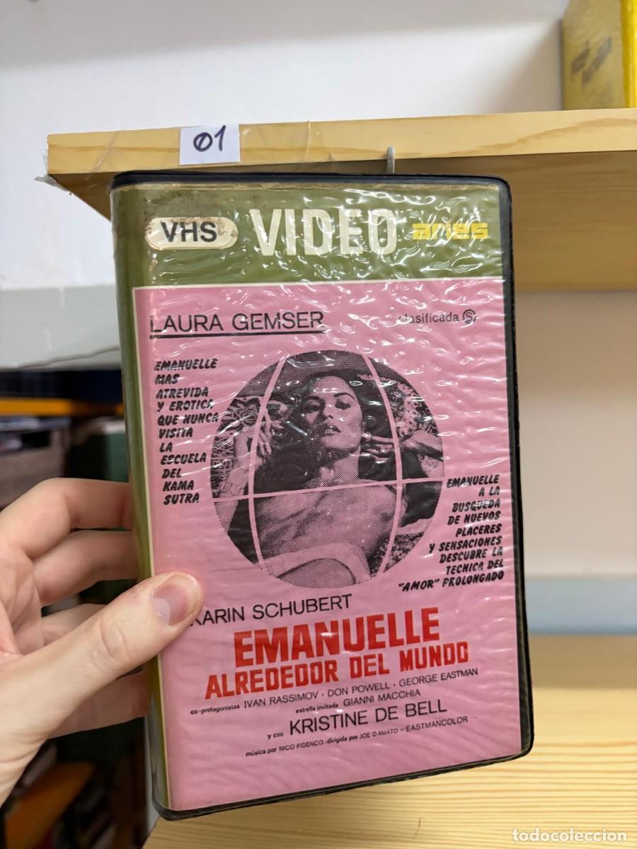 Cine: 01 EMMANUELLE ALREDEDOR DEL MUNDO &mdash; Joe D&rsquo;Amato &mdash; vhs