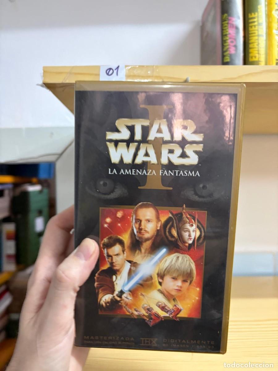 Cine: 01 STAR WARS I LA AMENAZA FANTASMA &mdash; George Lucas &mdash; 20th Century Fox vhs