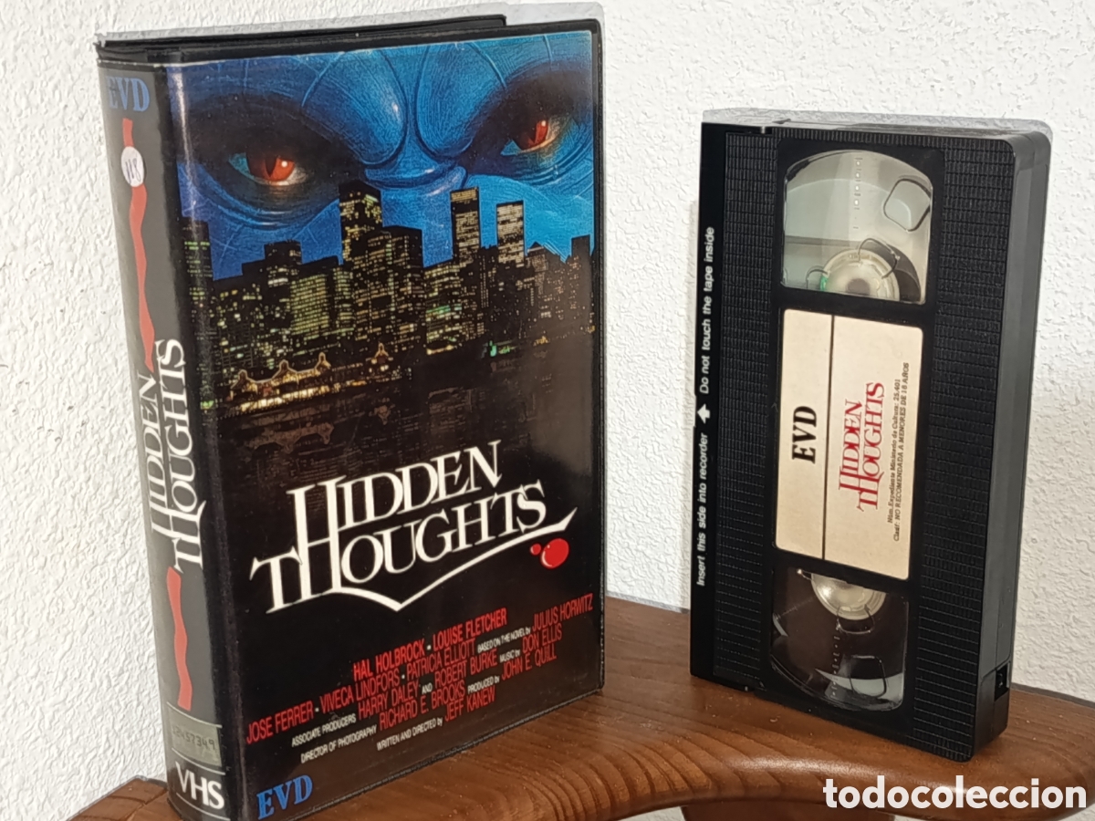 Cine: Hidden thoughts. Pel&iacute;cula VHS