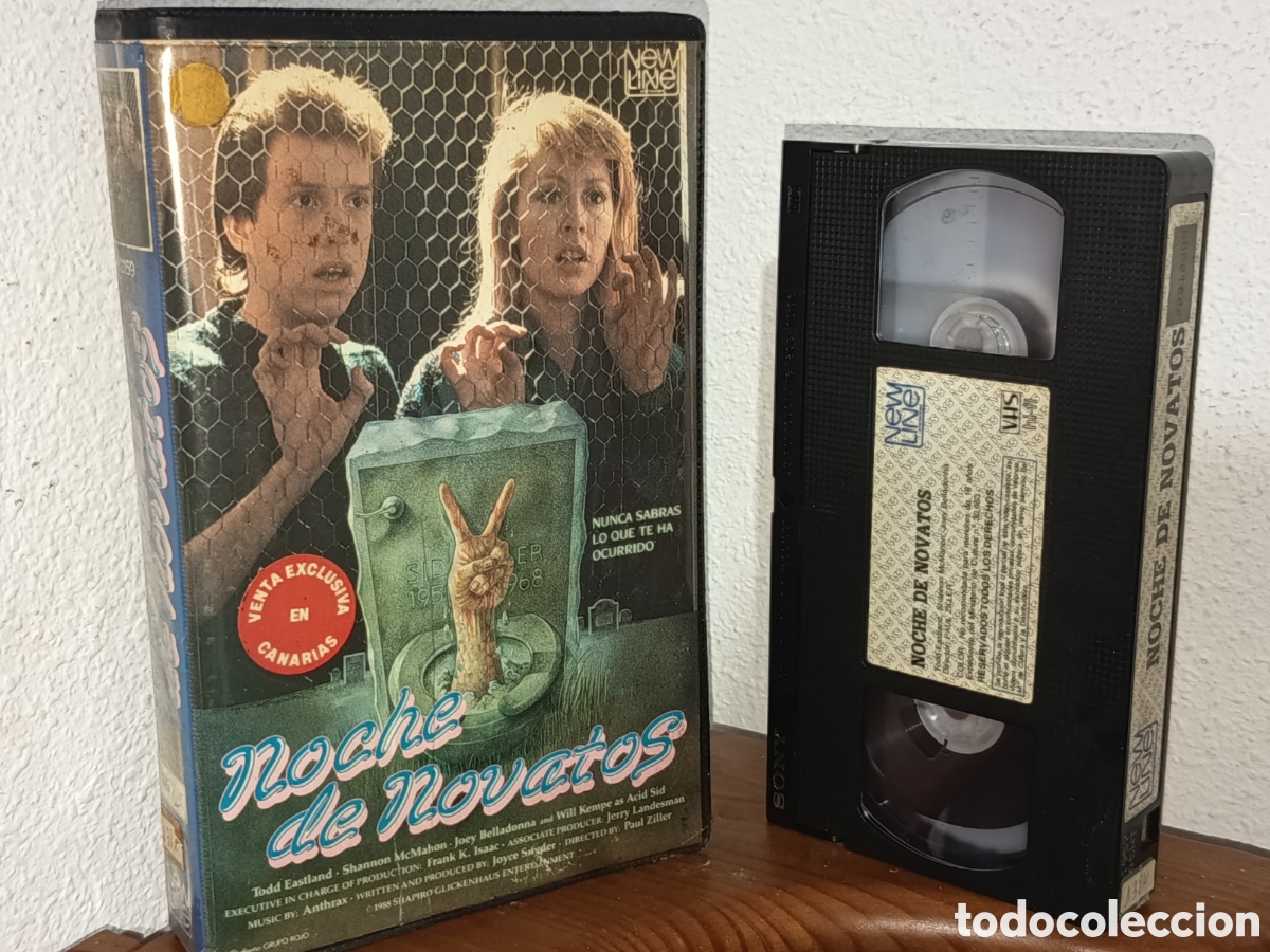 Cine: Noche de novatos. Pel&iacute;cula VHS