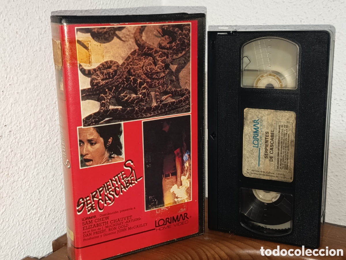 Cine: Serpientes de cascabel. Pel&iacute;cula VHS