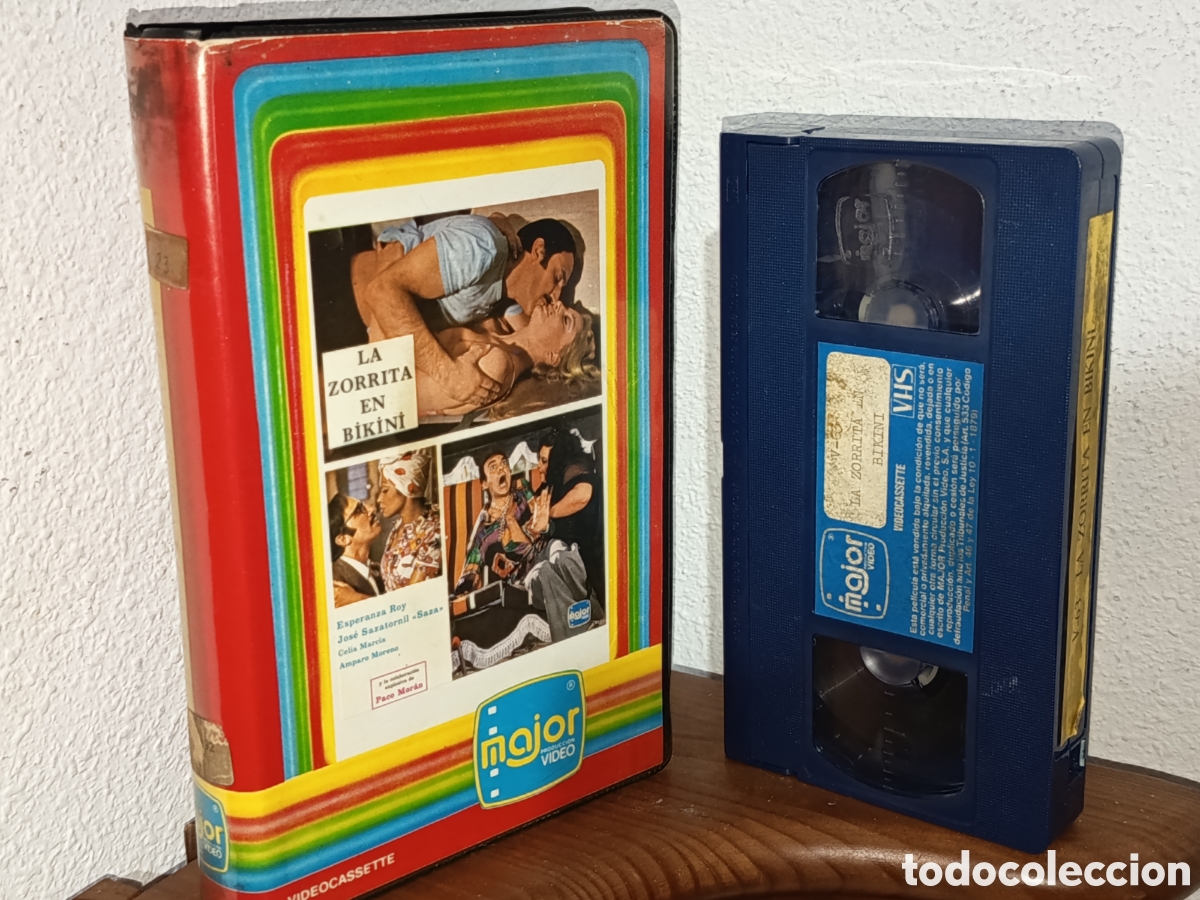 Cine: La zorrita en bikini. Pel&iacute;cula VHS